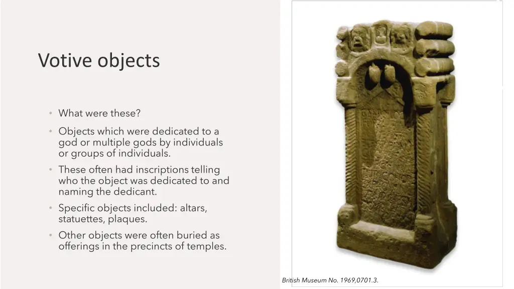 votive objects