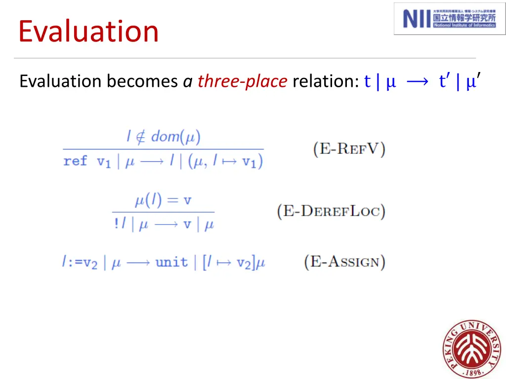 evaluation