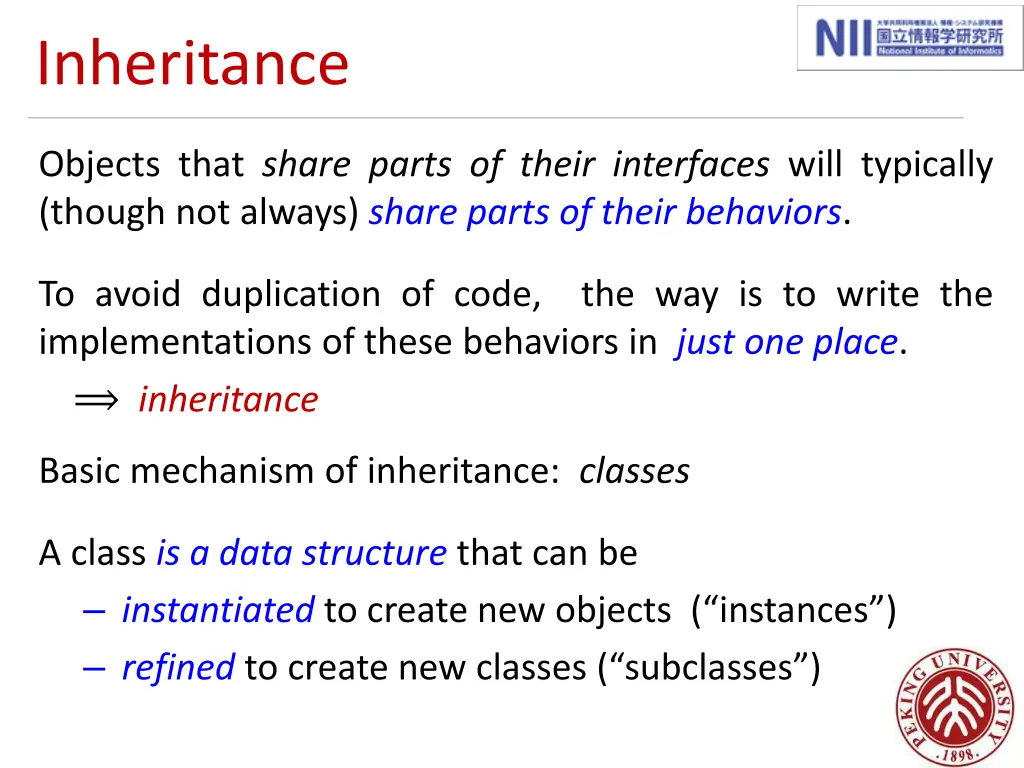 inheritance