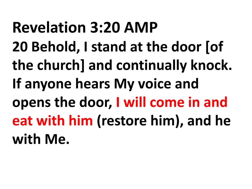 revelation 3 20 amp 20 behold i stand at the door