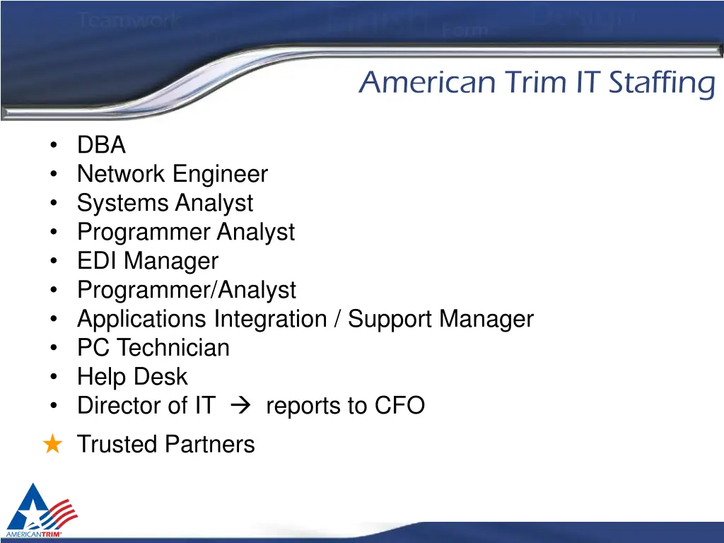 american trim it staffing