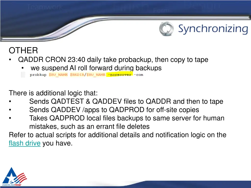 synchronizing 1