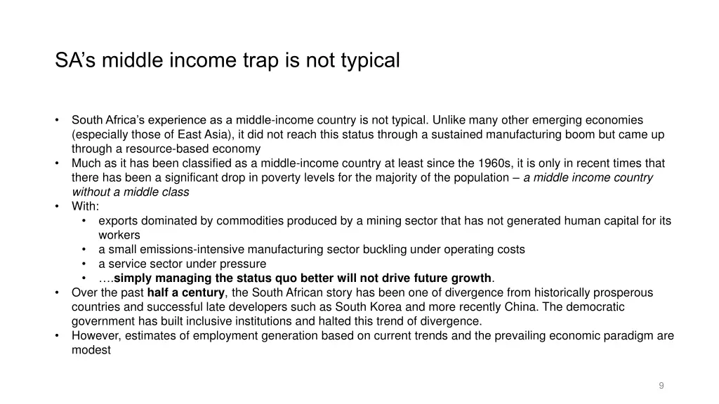sa s middle income trap is not typical