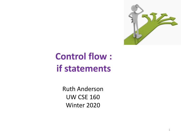 control flow if statements