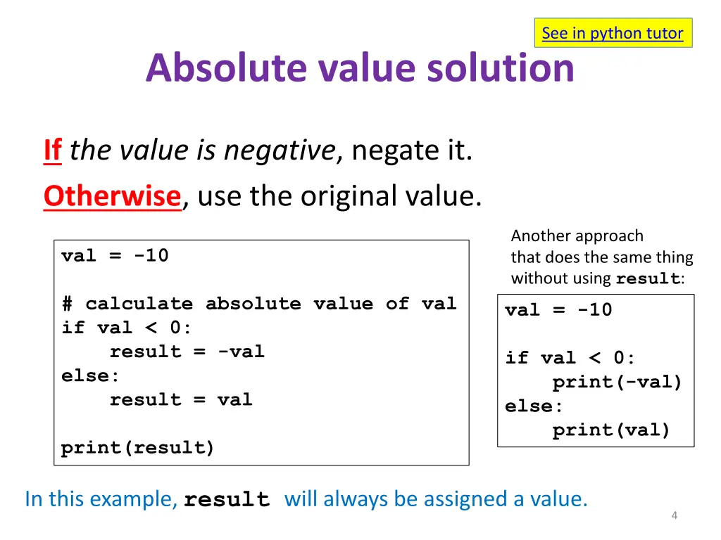 see in python tutor 1