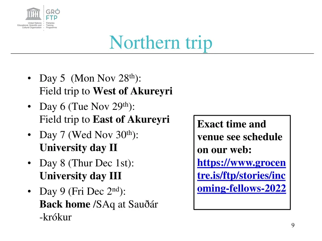 northern trip 7