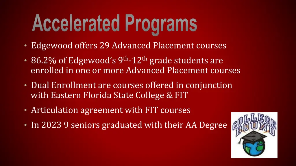 accelerated programs