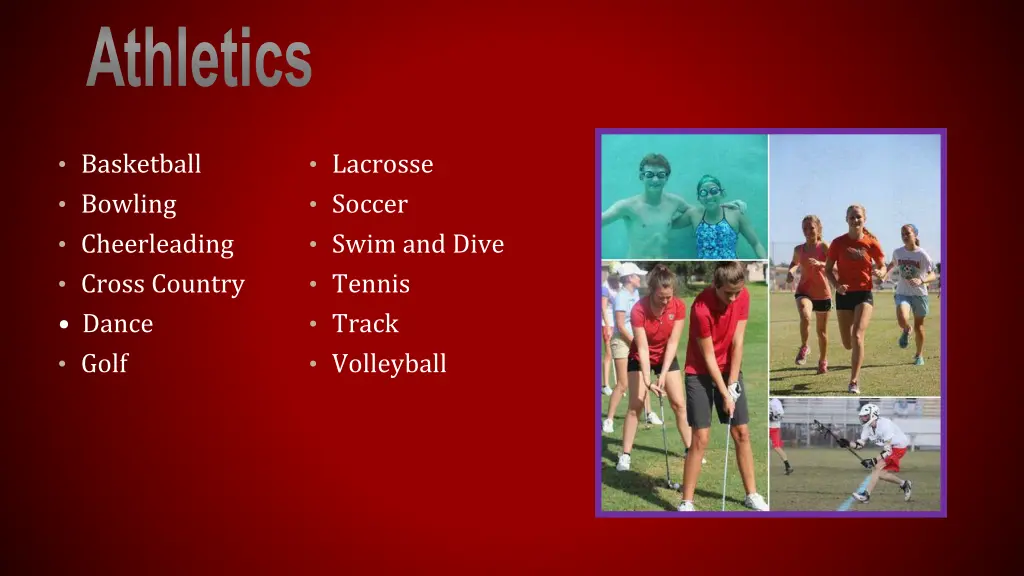 athletics
