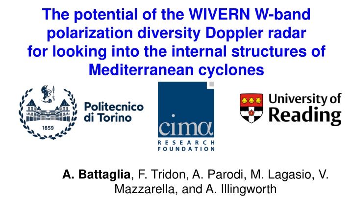 the potential of the wivern w band polarization