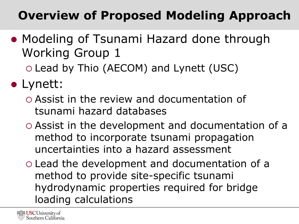 overview of proposed modeling approach 1