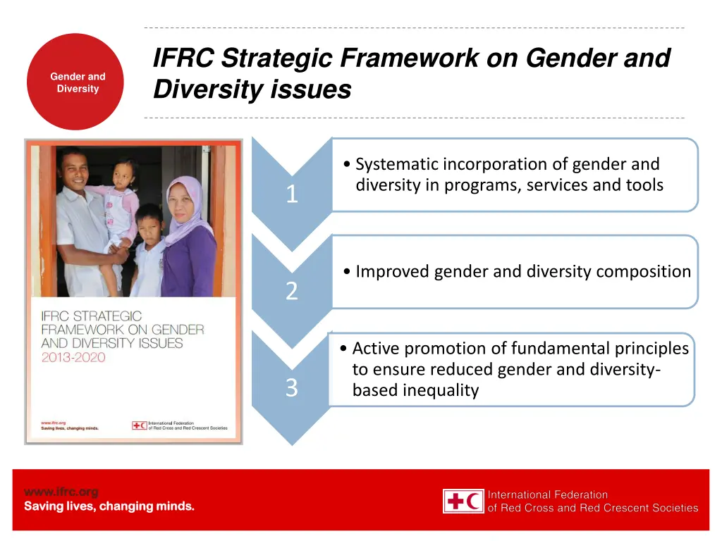 ifrc strategic framework on gender and diversity
