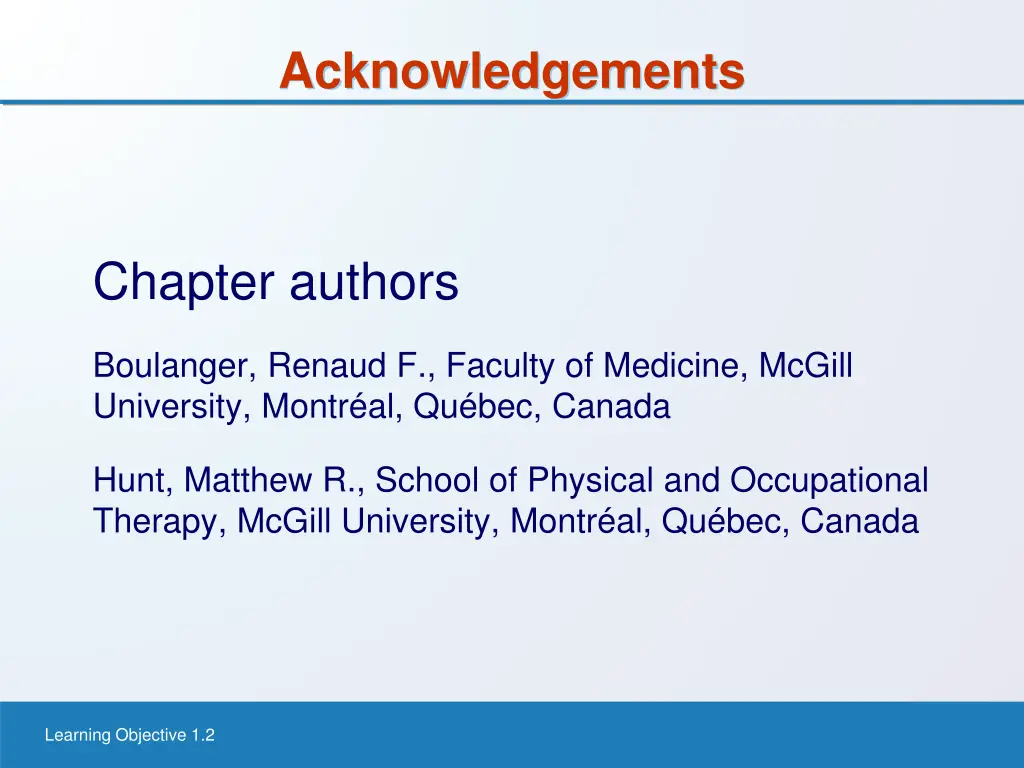 acknowledgements