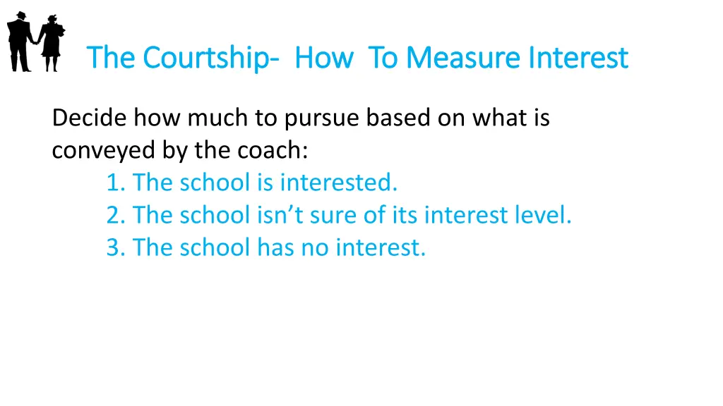 the courtship the courtship how to measure