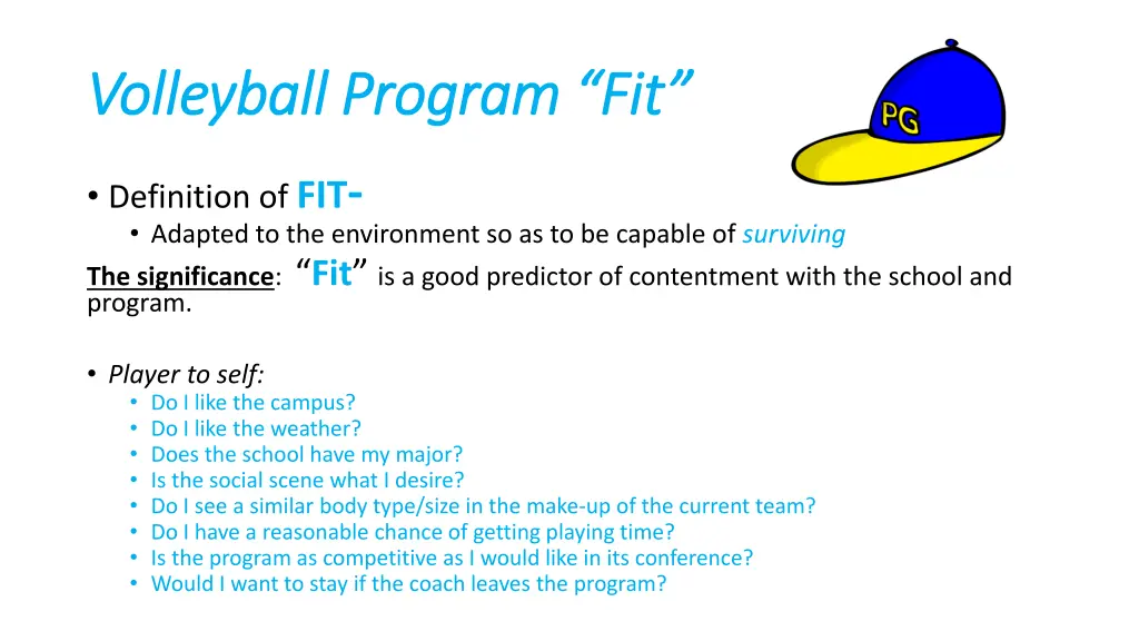 volleyball program fit volleyball program fit