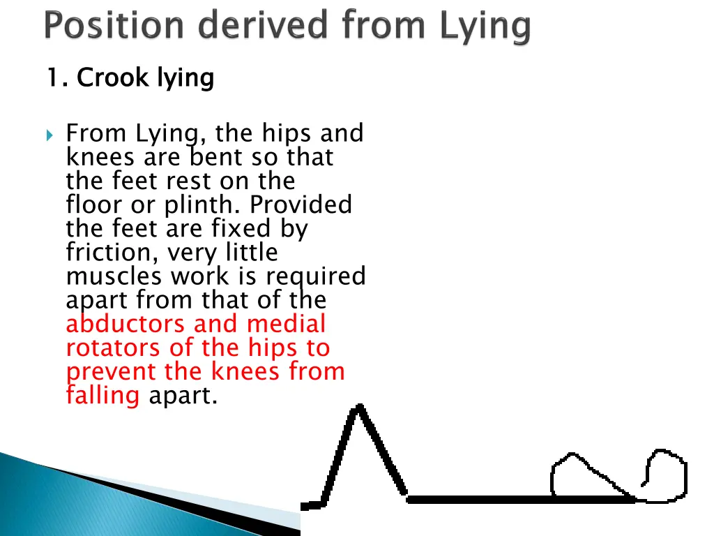 1 crook lying