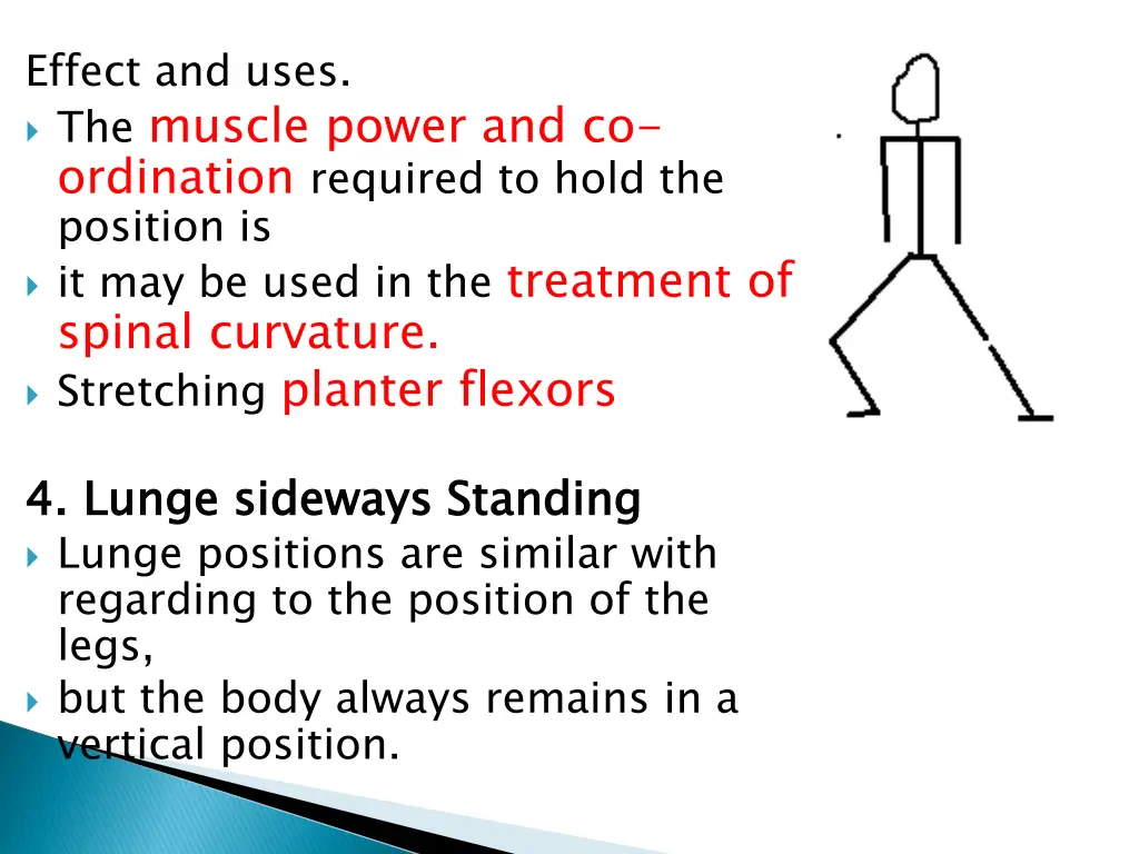 effect and uses the muscle power