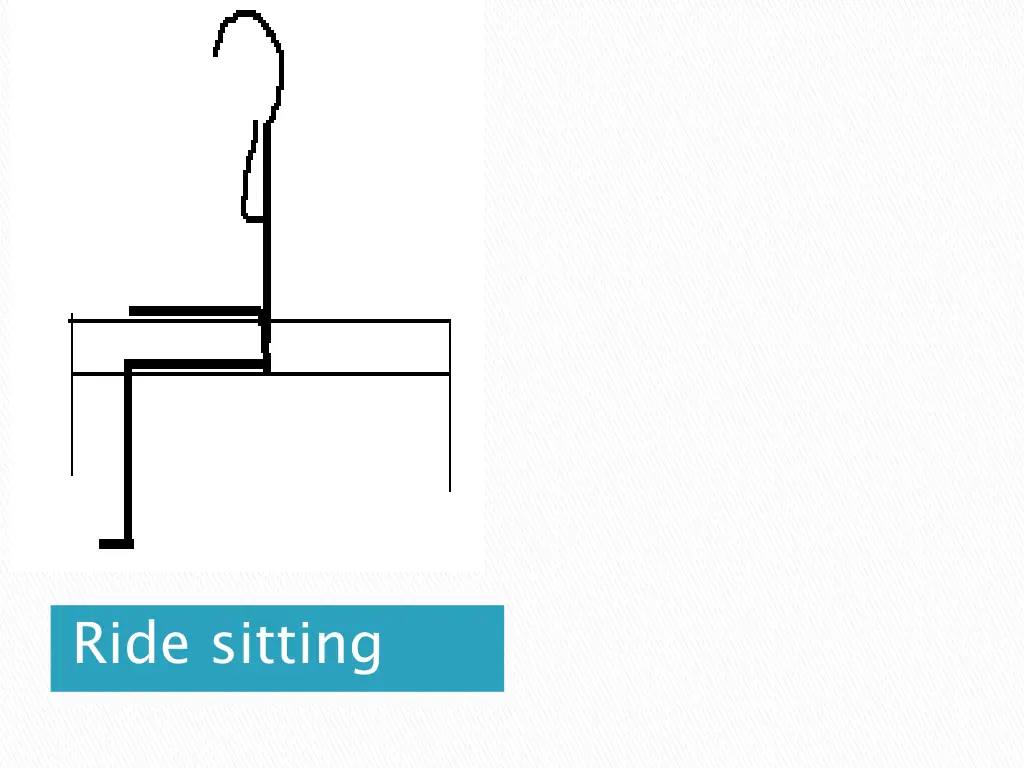 ride sitting