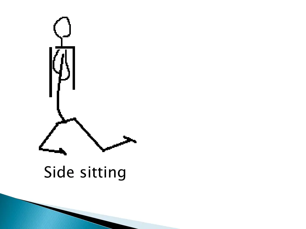 side sitting
