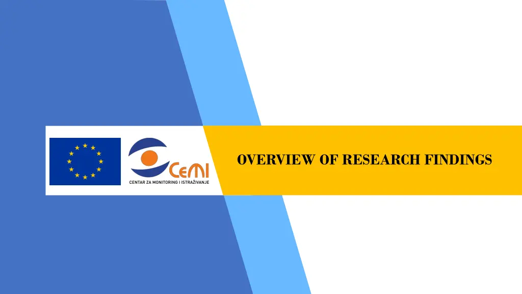 overview of research findings