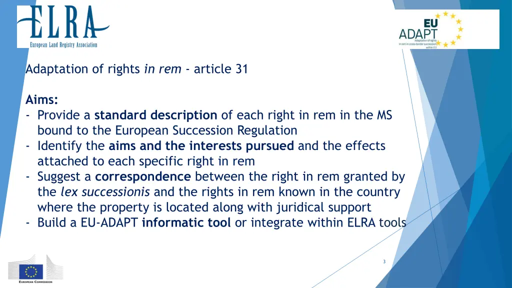 adaptation of rights in rem article 31