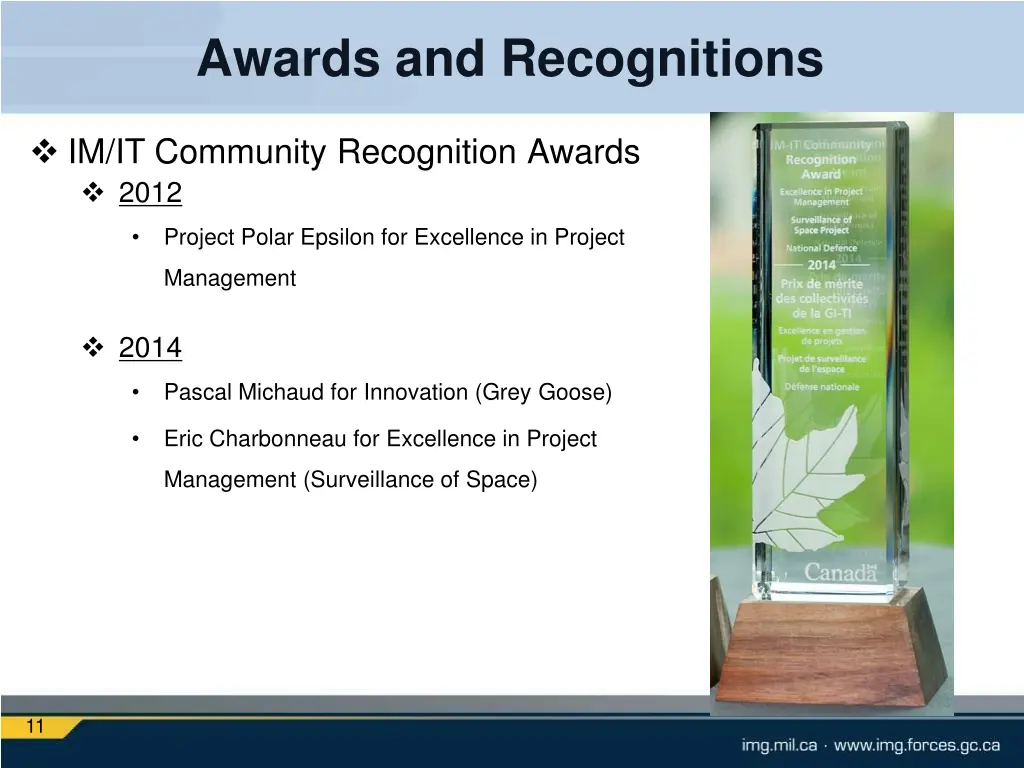 awards and recognitions 1