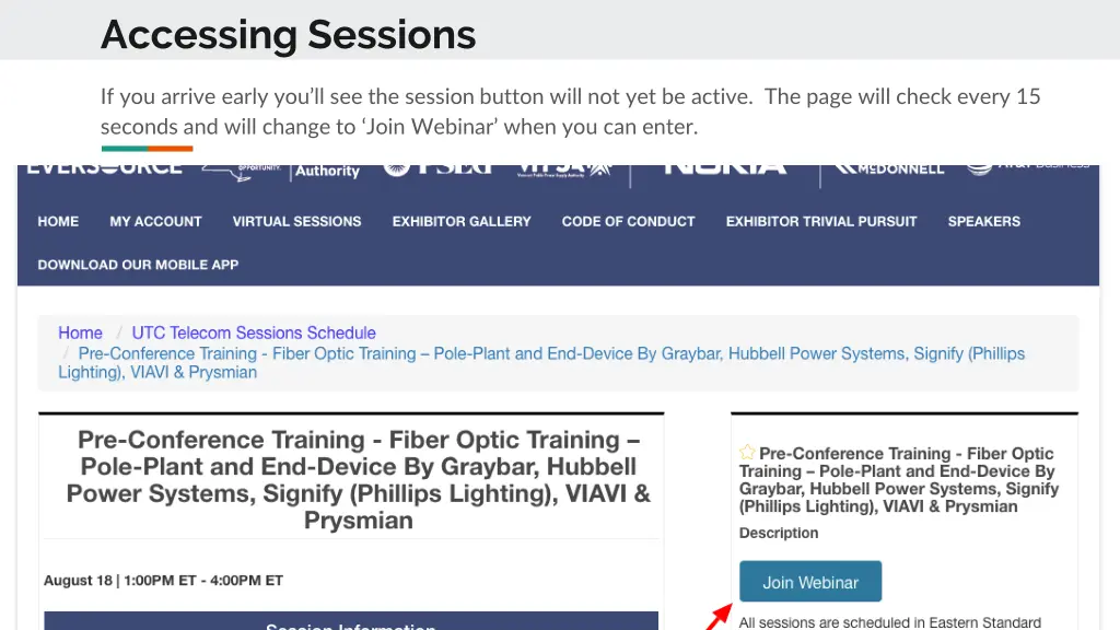 accessing sessions 1