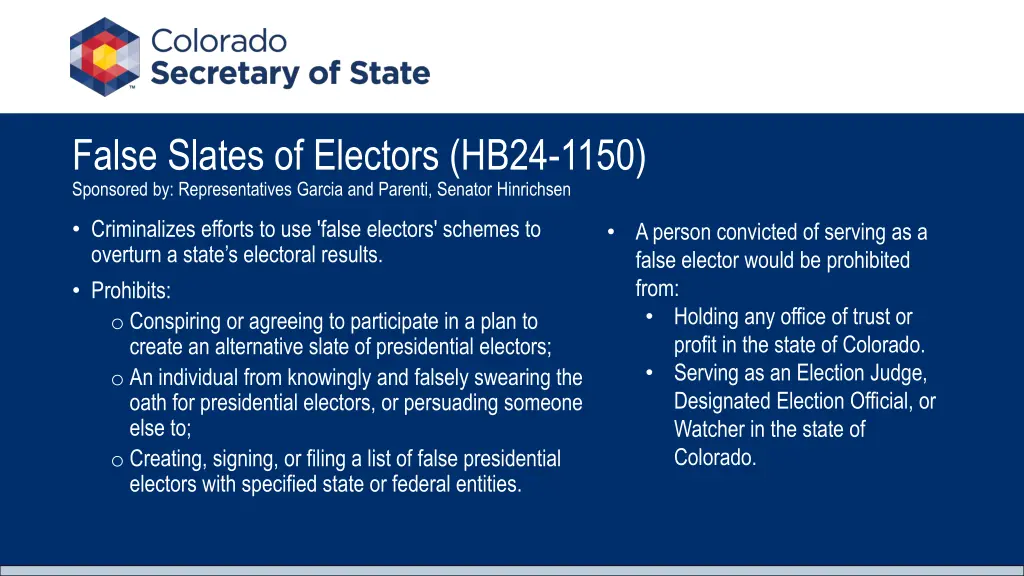 false slates of electors hb24 1150 sponsored