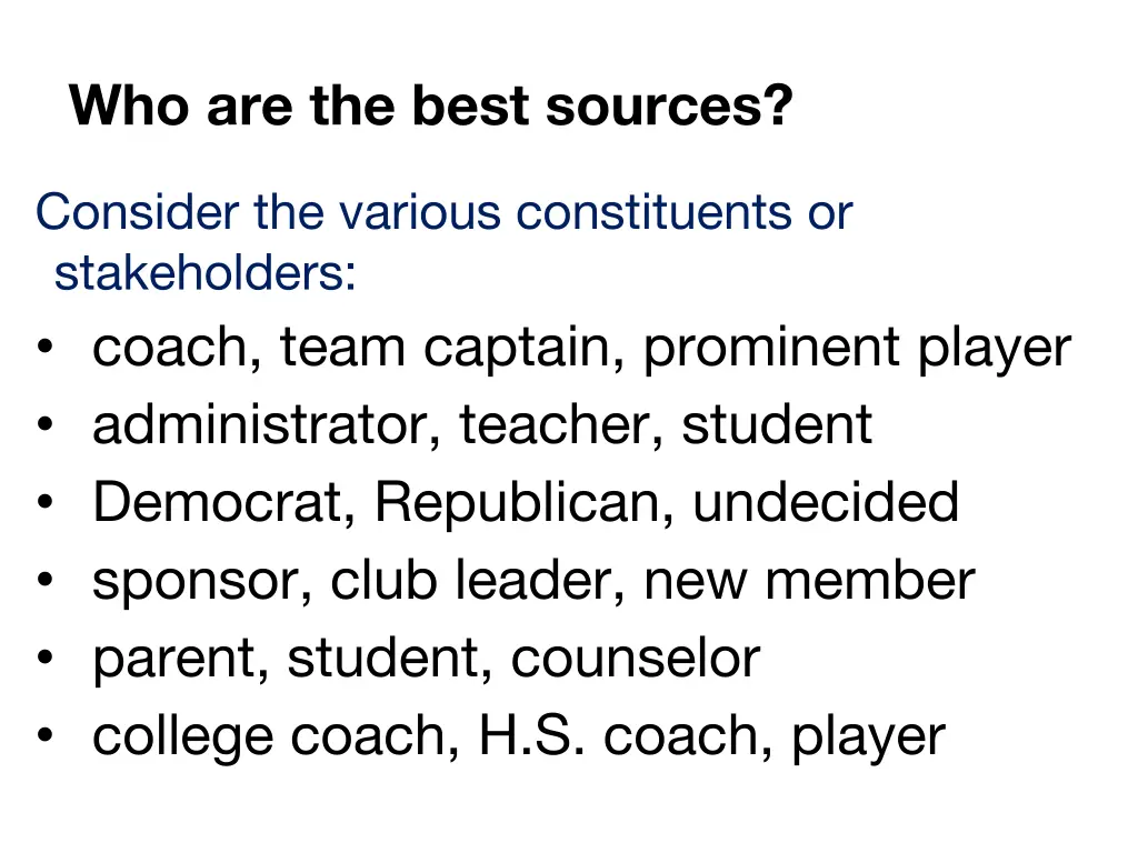 who are the best sources 3
