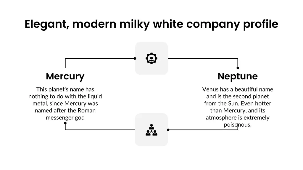 elegant modern milky white company profile 16