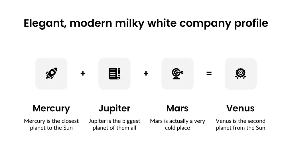 elegant modern milky white company profile 18