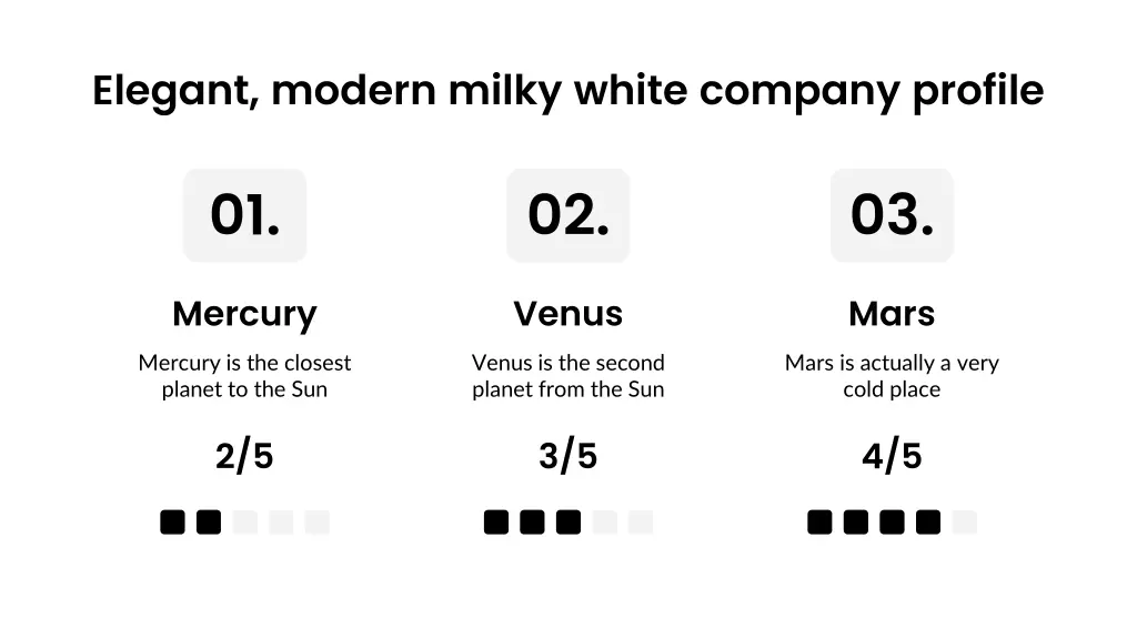 elegant modern milky white company profile 19