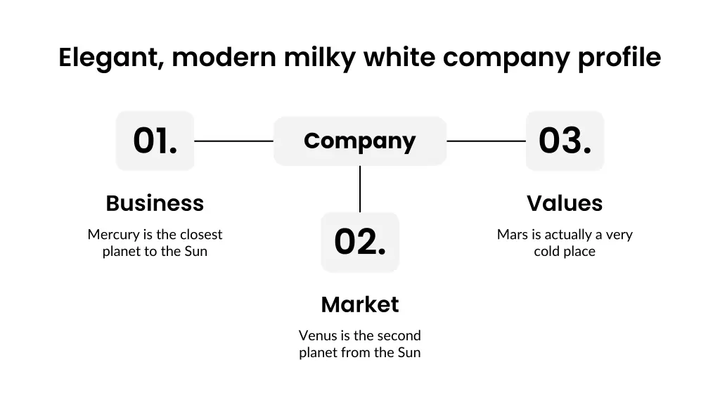 elegant modern milky white company profile 21