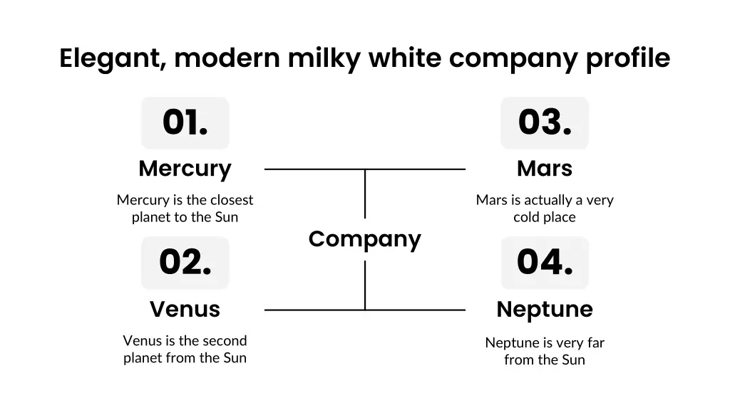elegant modern milky white company profile 24