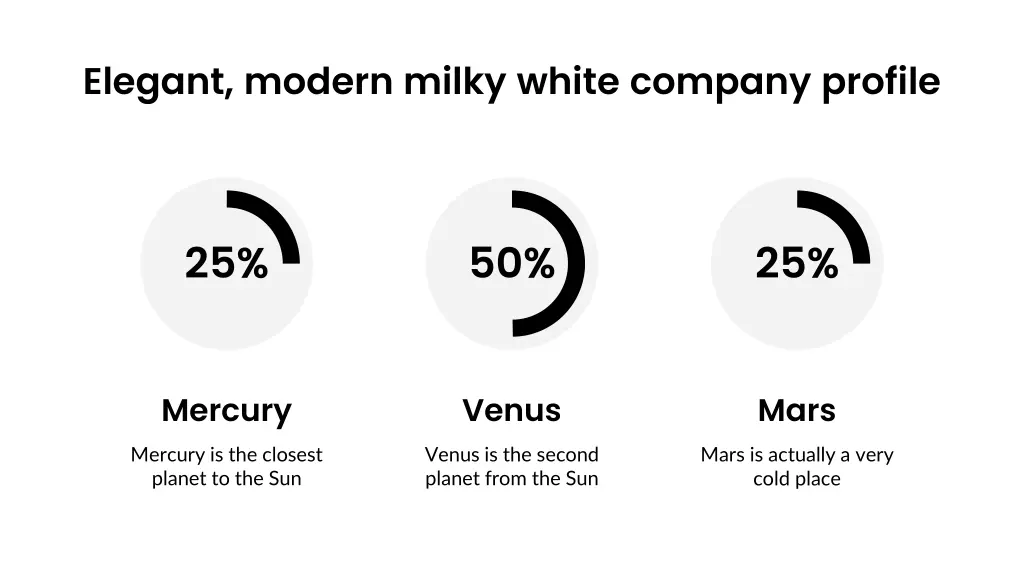 elegant modern milky white company profile 26