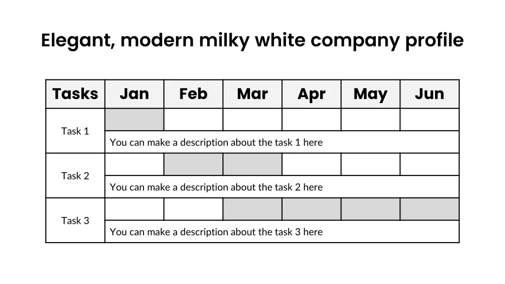 elegant modern milky white company profile 4
