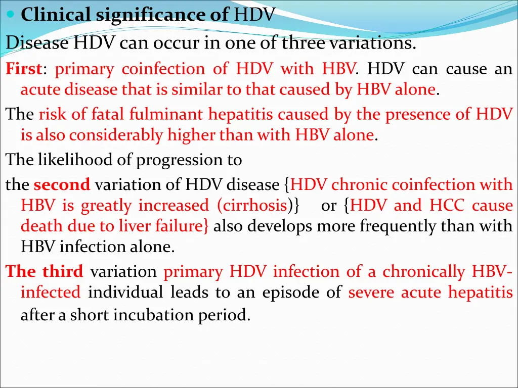clinical significance of hdv disease