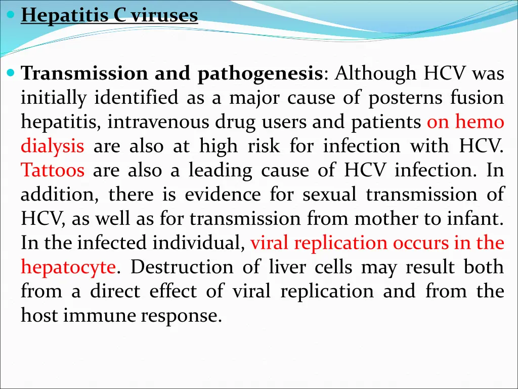 hepatitis c viruses