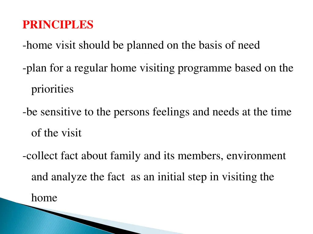 principles