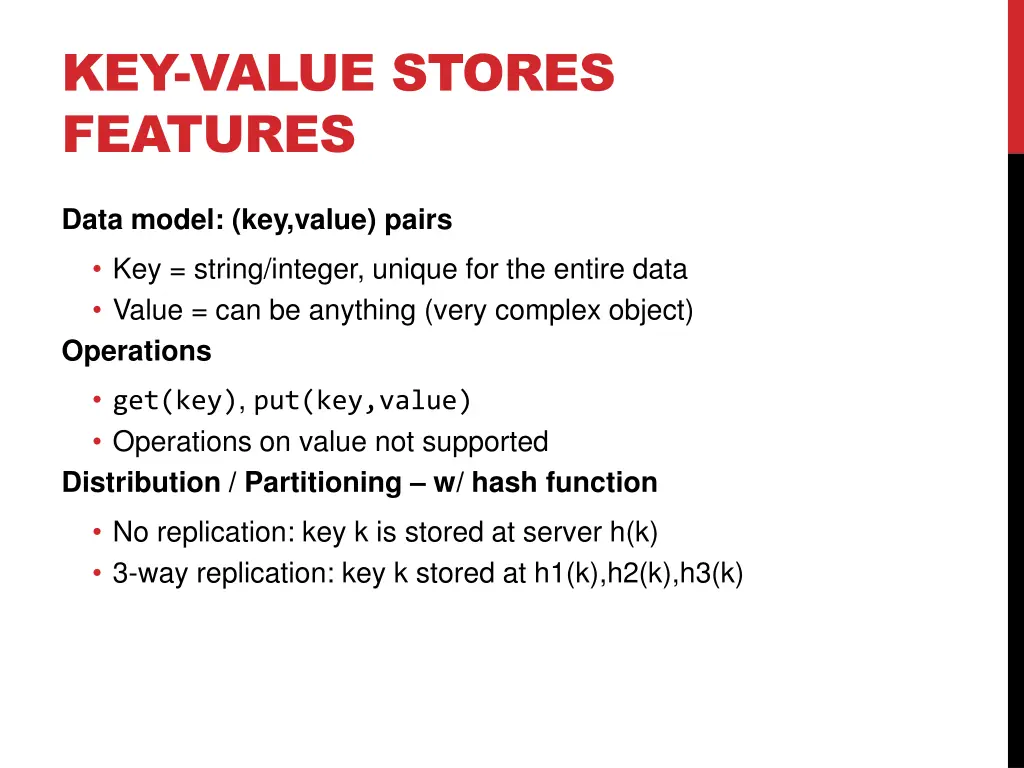 key value stores features 2