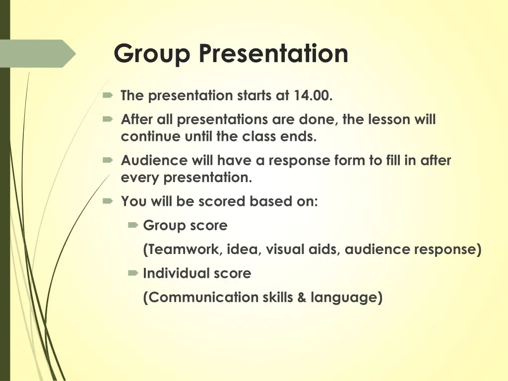 group presentation