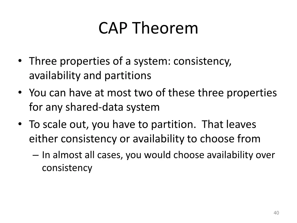 cap theorem