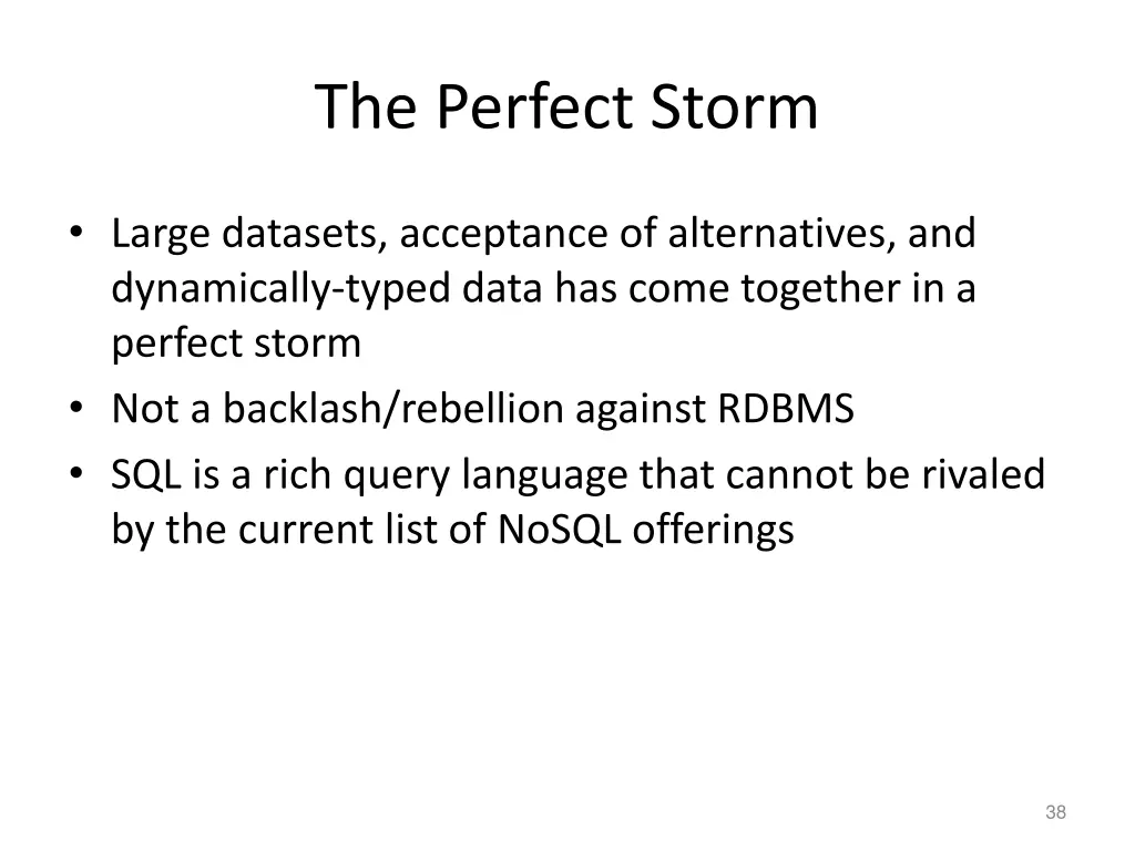 the perfect storm
