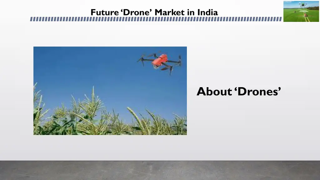 future drone market in india 2