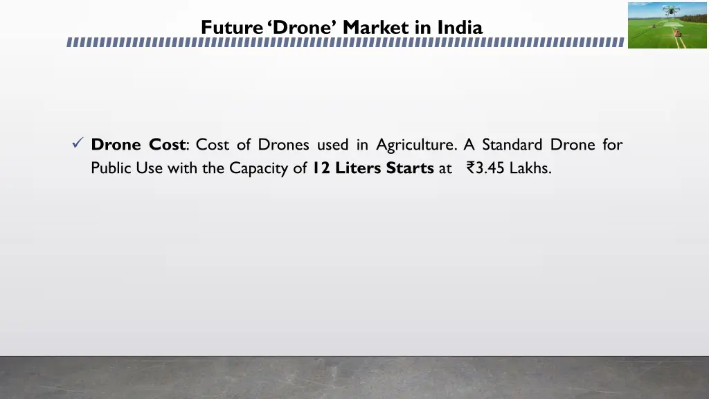 future drone market in india 22