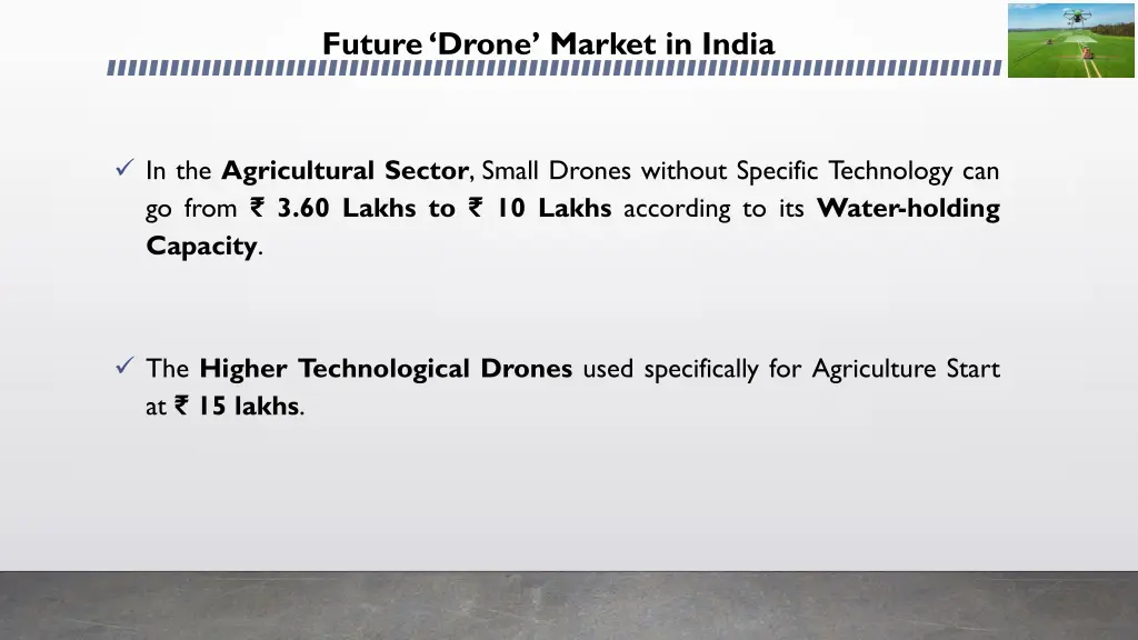 future drone market in india 23