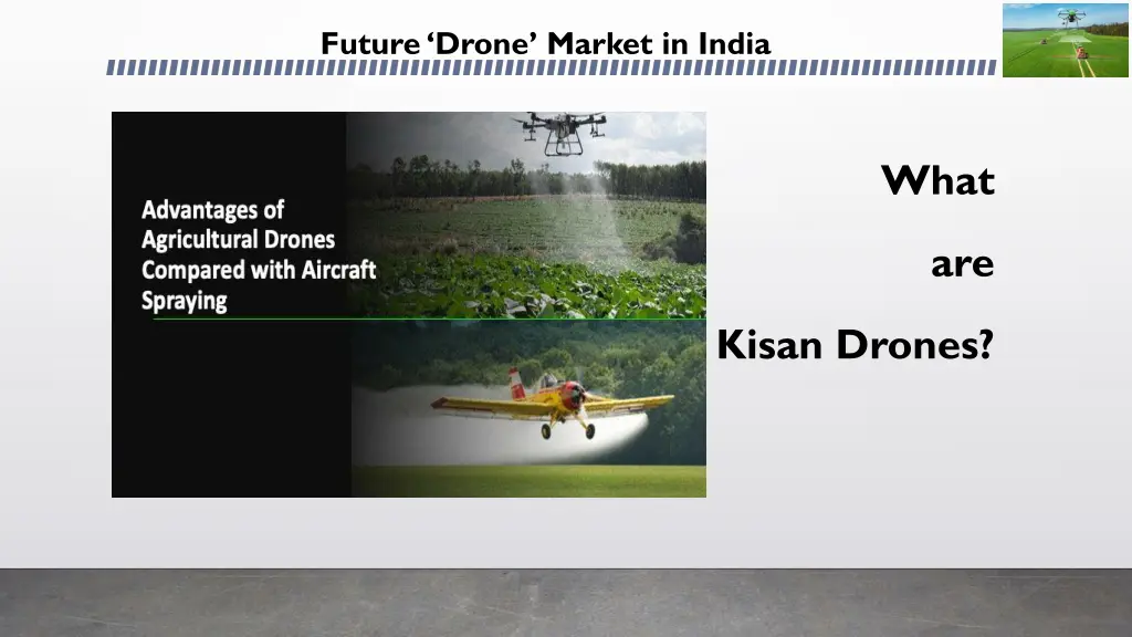 future drone market in india 24