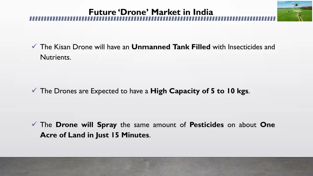 future drone market in india 25