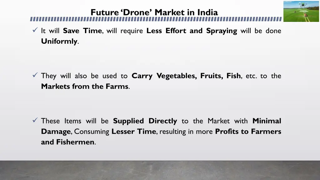 future drone market in india 26