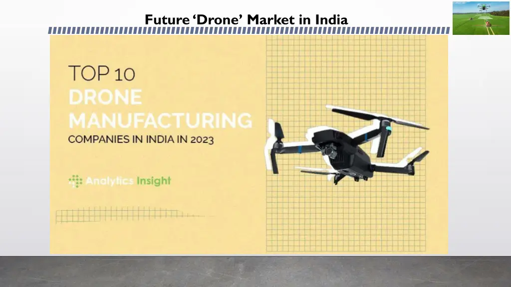 future drone market in india 27