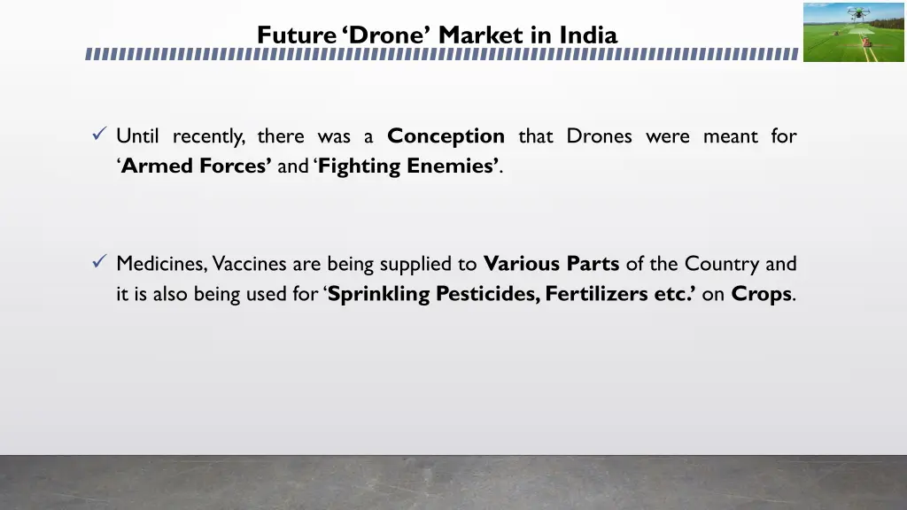 future drone market in india 3